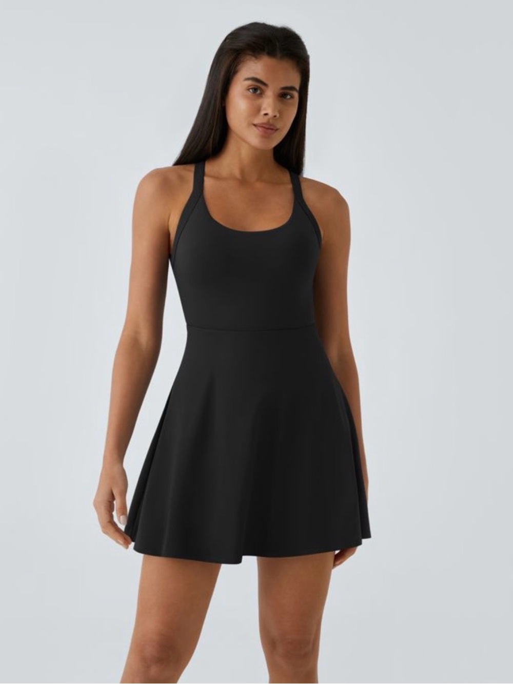 HALARA Softlyzero airy backless twisted dress - Picture 2 of 8